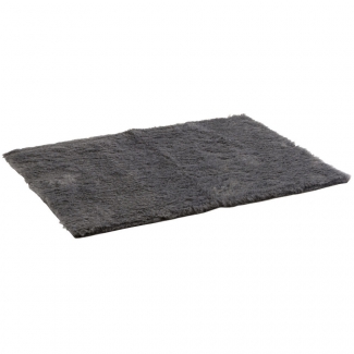 Tapis Furbed gris, 75x50cm