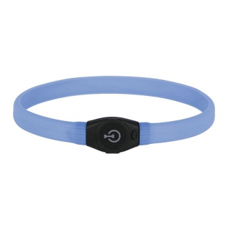 Collier pour chien LED  - Bleu
