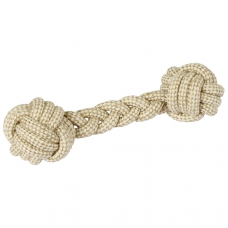 Haltre en jute et coton pour chien 25 cm