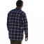 Chemise longue Chevron bordeaux XL
