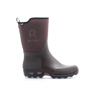 Demi bottes Rouchette Clean Garden marron T40