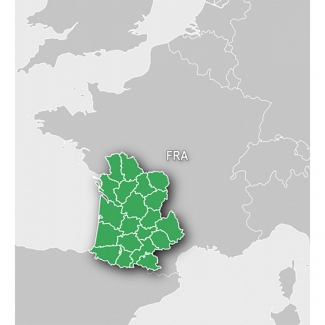 Carte Garmin TOPO France v6 PRO - Sud-Ouest