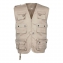 Gilet reporter beige Taille S