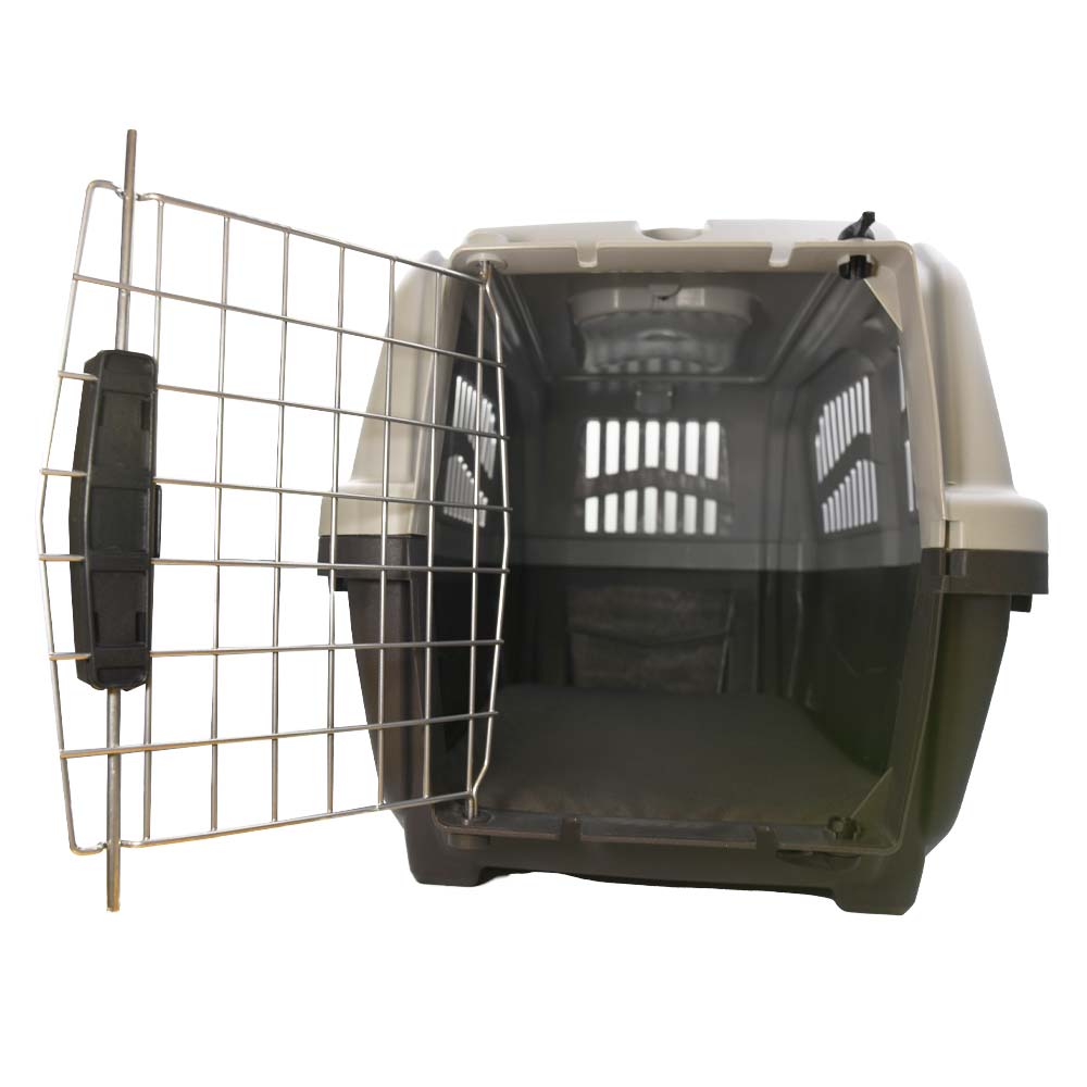 Cage de transport confortable pour chien