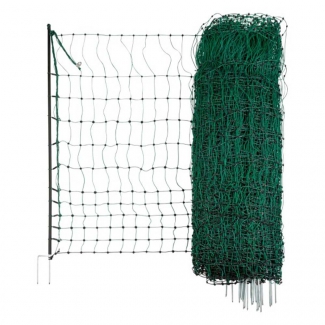 Filet lectr. PoultryNet 2 ptes vert 15m/106cm