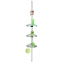 Etagre de douche d'angle tlescopique acier inoxydable