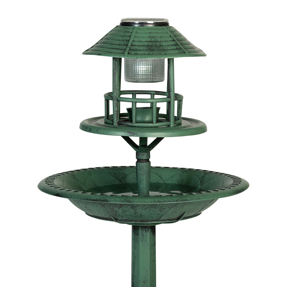 Mangeoire à Oiseaux Solaire pour l'extérieur à Suspendre avec 3 Gobelets  d'alimentation d'eau Décoration de Jardin Créative Lanterne de Jardin et  Mangeoire en Métal Imperméable à l'extérieur Mangeoir : : Jardin