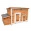 Poulailler 6 poules Hefa toit plastique