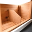 Poulailler 3 poules Confort toit plastique complet