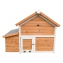 Poulailler 3 poules Confort toit plastique complet