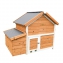 Poulailler 3 poules Confort toit plastique complet