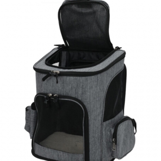 Sac  dos pour animaux - 32.5x25x40cm - gris
