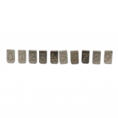 Série de 10 chiffres pour pince à tatouer 7mm