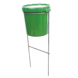 Lot de 10 Agrainoirs 30 litres complet