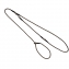 Laisse baudrier lasso marron